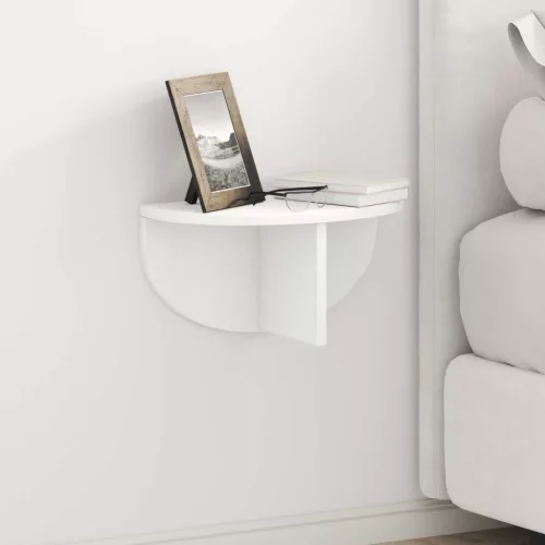 Falpolc Falra szerelhető Fehér 38 x 19 x 19 cm Faanyag