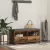 vidaXL Előtér pad Öreg fa 100 x 38 x 46 cm Fűrészpor és Kárpit Anyag