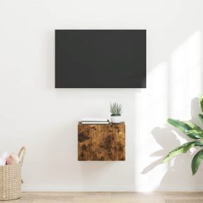 TV Fali Szekrény Füstölt tölgy 60 x 31 x 29.5 cm Faanyag