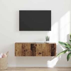 TV Fali Szekrény Öreg fa 98 x 31 x 29,5 cm Faanyag