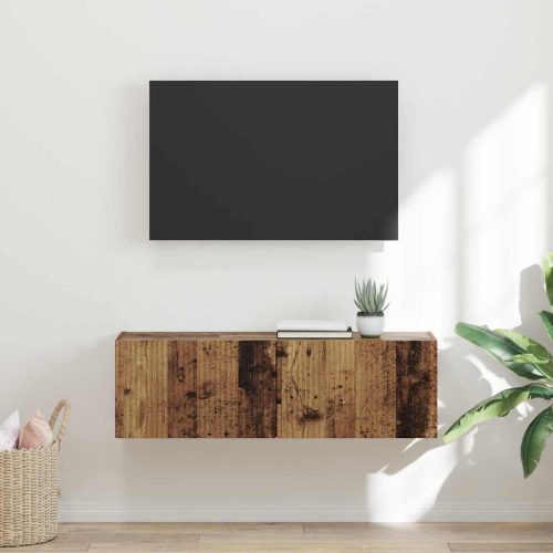 TV Fali Szekrény Öreg fa 98 x 31 x 29,5 cm Faanyag