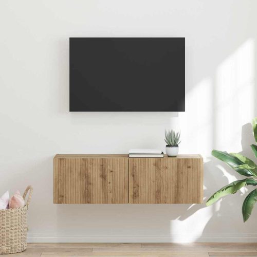 TV Fali Szekrény Művészi tölgy 98 x 31 x 29,5 cm Faanyag