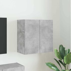 TV Fali Szekrény Beton Szürke 59,5 x 31 x 60 cm Faanyag