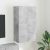 TV Fali Szekrény Beton Szürke 59,5 x 31 x 100 cm Faanyag