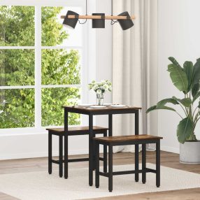 Étkezőasztalok 60 x 60 x 75 cm FÉM