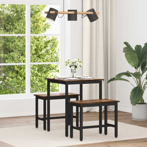 Étkezőasztalok 60 x 60 x 75 cm FÉM