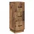 vidaXL Fiókos szekrény Antik Fa 33 x 34,5 x 87 cm Szerelt Fa
