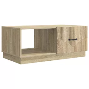   vidaXL Dohányzóasztal Sonoma Tölgy 90 x 50 x 37 cm Szerelt Fa