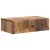 vidaXL Fali oldaltábla Antik Fa 59 x 34,5 x 17 cm Szerelt Fa