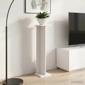   vidaXL Növényállvány 2 pcs Fehér 25 x 25,5 x 100,5 cm Mérnöki fa
