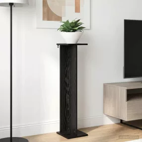   vidaXL Növényállvány 2 pcs Fekete Tölgy 25 x 25,5 x 100,5 cm