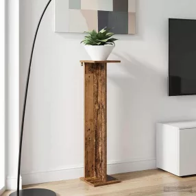   vidaXL Növényállvány Öreg fa 25 x 25,5 x 100,5 cm Mérnöki fa