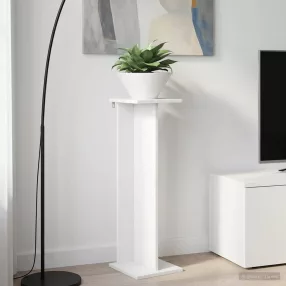   vidaXL Növényállvány Fehér 25 x 25,5 x 80,5 cm Mérnöki fa