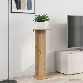   vidaXL Növényállvány 2 pcs Kézműves Tölgy 25 x 25,5 x 80,5 cm