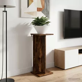  vidaXL Növényállvány 2 pcs Füstölt Tölgy 25 x 25,5 x 60,5 cm