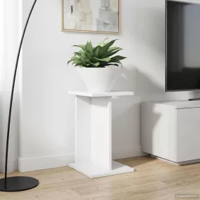  vidaXL Növényállvány 2 pcs Fehér 25 x 25,5 x 40,5 cm Mérnöki fa