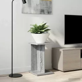   vidaXL Növényállvány 2 pcs Szürke Sonoma 25 x 25,5 x 40,5 cm