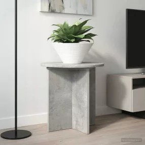  vidaXL Növényállvány 2 pcs Betonszürke 40 x 40 x 40 cm Szerelt Fa