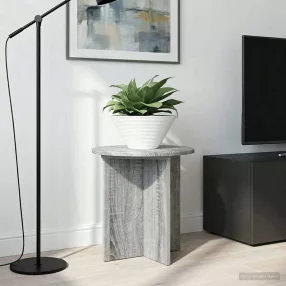  vidaXL Növényállvány 2 pcs Szürke Sonoma 40 x 40 x 40 cm Szerelt Fa