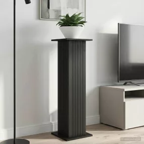   vidaXL Növényállvány 2 pcs Fekete 30,5 x 30 x 100,5 cm Szerelt Fa