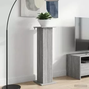   vidaXL Növényállvány Szürke Sonoma 30,5 x 30 x 100,5 cm Szerelt Fa