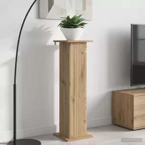   vidaXL Növényállvány 2 pcs Kézműves Tölgy 30,5 x 30 x 100,5 cm