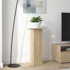   vidaXL Növényállvány 2 pcs Sonoma Tölgy 30,5 x 30 x 80,5 cm Szerelt Fa