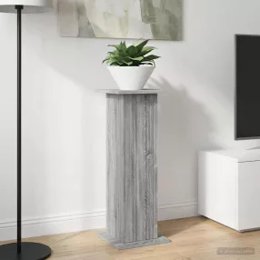   vidaXL Növényállvány Szürke Sonoma 30,5 x 30 x 80,5 cm Szerelt Fa