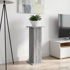   vidaXL Növényállvány 2 pcs Szürke Sonoma 30,5 x 30 x 80,5 cm