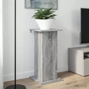   vidaXL Növényállvány 2 pcs Szürke Sonoma 30,5 x 30 x 60,5 cm