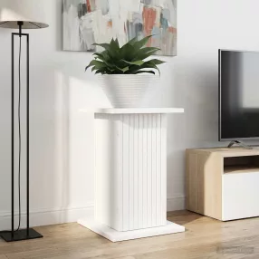  vidaXL Növényállvány 2 pcs Fehér 30,5 x 30 x 43 cm Szerelt Fa