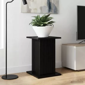   vidaXL Növényállvány 2 pcs Fekete 30,5 x 30 x 43 cm Szerelt Fa