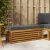 vidaXL Székpad Természetes és antracit 115 x 43 x 37 cm Tömör Akácfa
