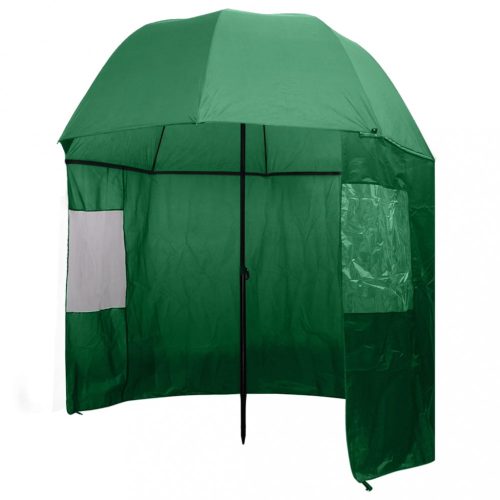 horgászesernyő 300x240 cm zöld