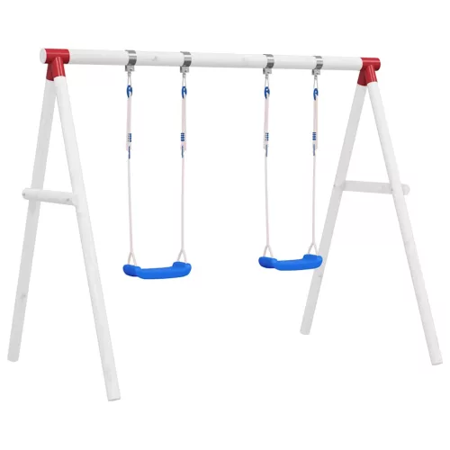 2 db kék polietilén hinta kötéllel 38 x 16 cm