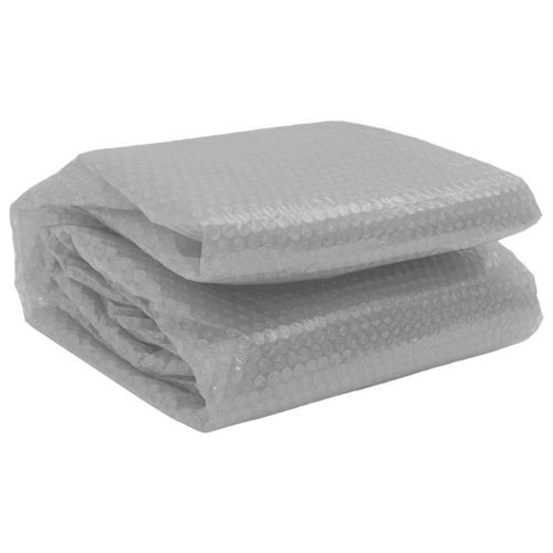 szürke napelemes lebegő PE medencefólia 527 cm