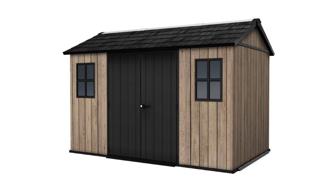 Keter Apex 7,5 x 11 Ashwood kerti ház, padlóval