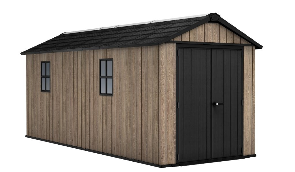 Keter Apex 7,5 x 17 Ashwood kerti ház, padlóval