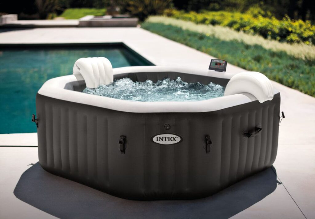 Marimex Pure Spa felfújható pezsgőfürdő - Jet & Bubble Deluxe HWS 4