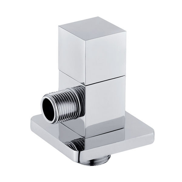 Caldo Freddo QUADRO - sarokszelep - KRÓM - kerámiabetétes - 1/2 " - 3/8"