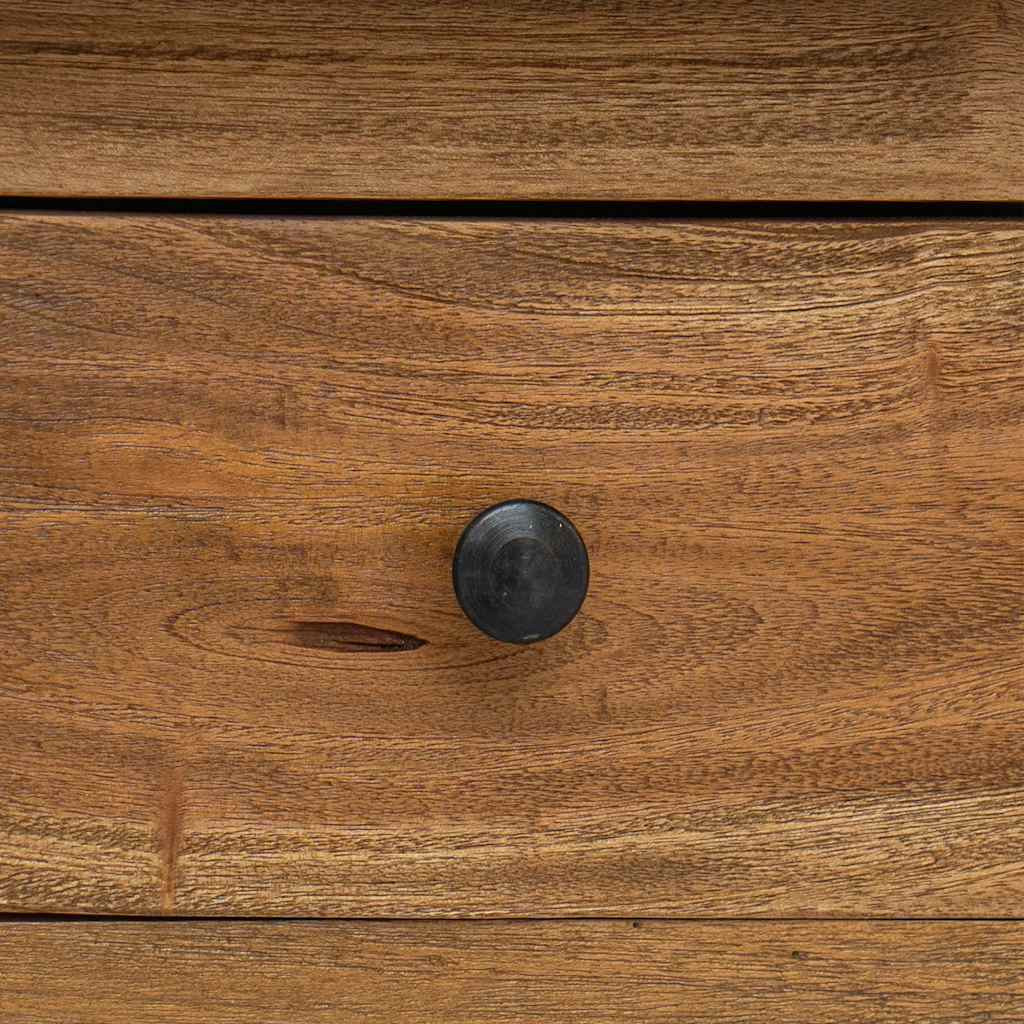 tömör mahagóni fa komód 100 x 30 x 50 cm