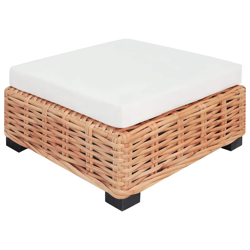 14 részes természetes rattan kanapészett