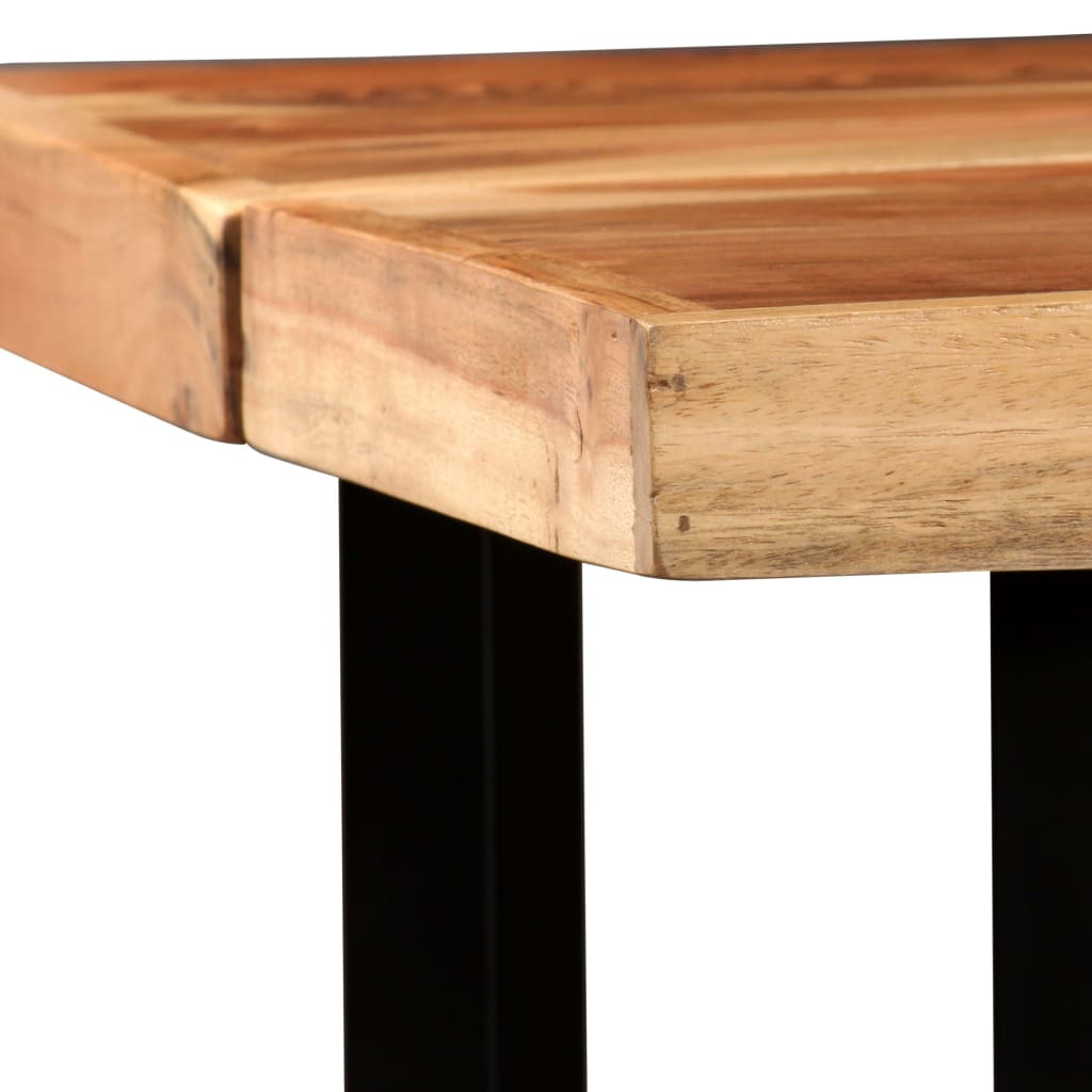 tömör akácfa bárasztal 150 x 70 x 107 cm tömör akácfa bárasztal 150 x 70 x 107 cm