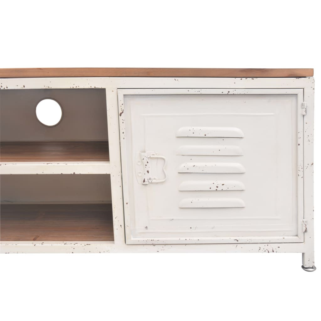 fehér TV-szekrény 120 x 30 x 40 cm