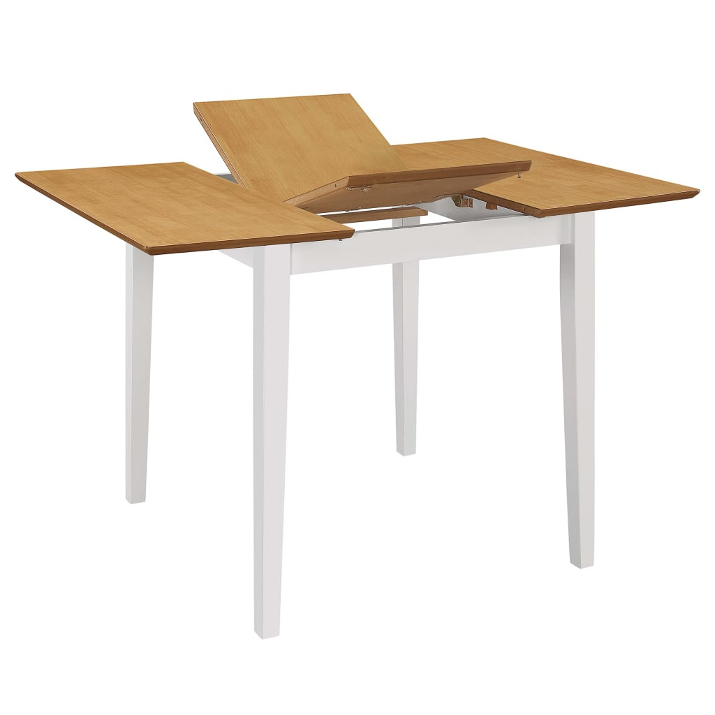 3-részes fehér MDF étkezőszett