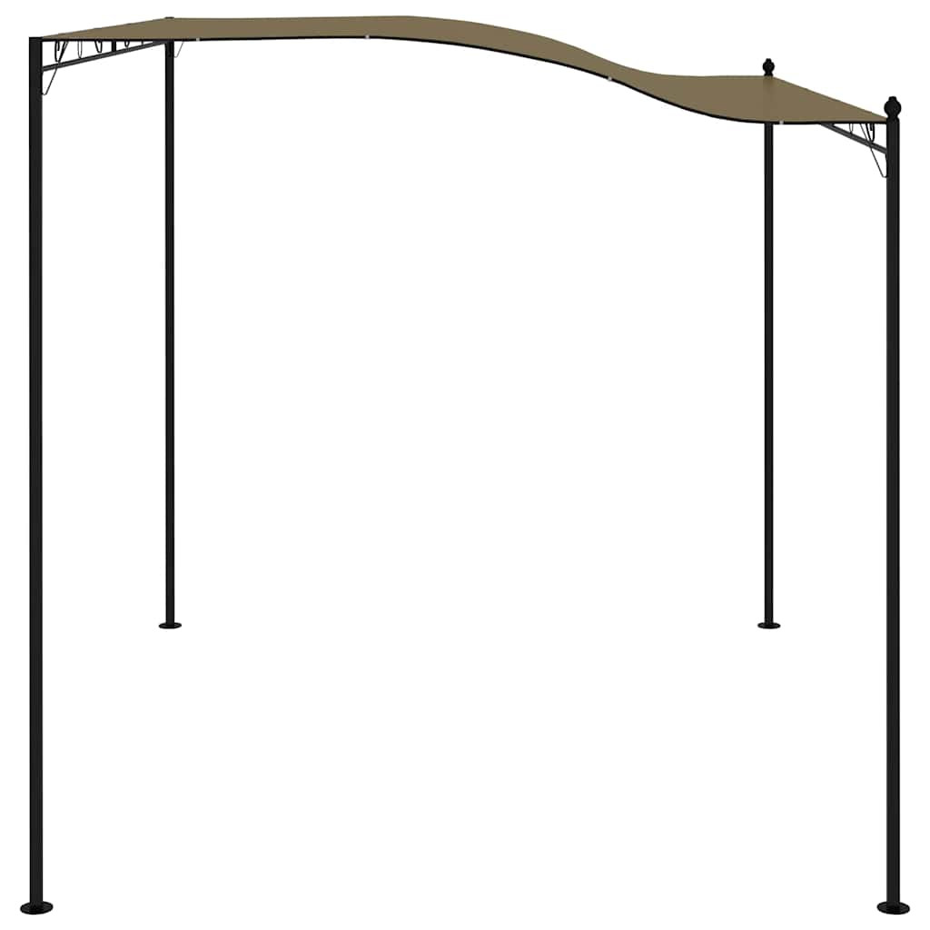 tópszínű napellenző 3 x 2,4 m 180 g/m²