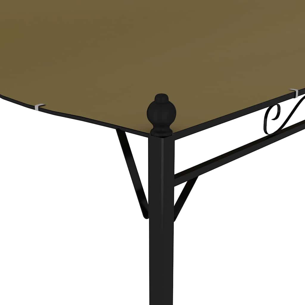 tópszínű napellenző 3 x 2,4 m 180 g/m²