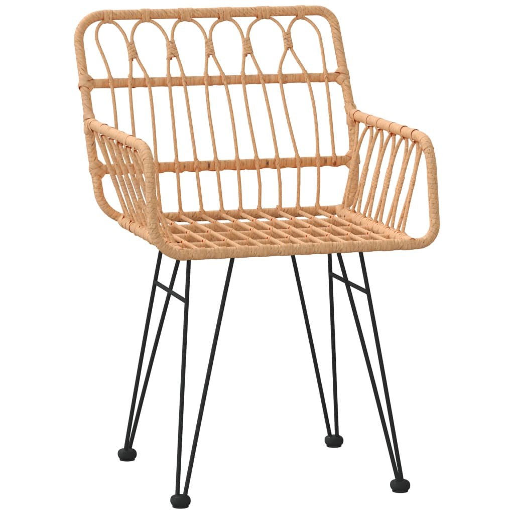 5 részes polyrattan kerti étkezőgarnitúra