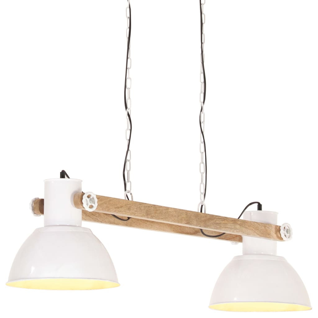 fehér ipari függőlámpa 25 W 109 cm E27 fehér ipari függőlámpa 25 W 109 cm E27