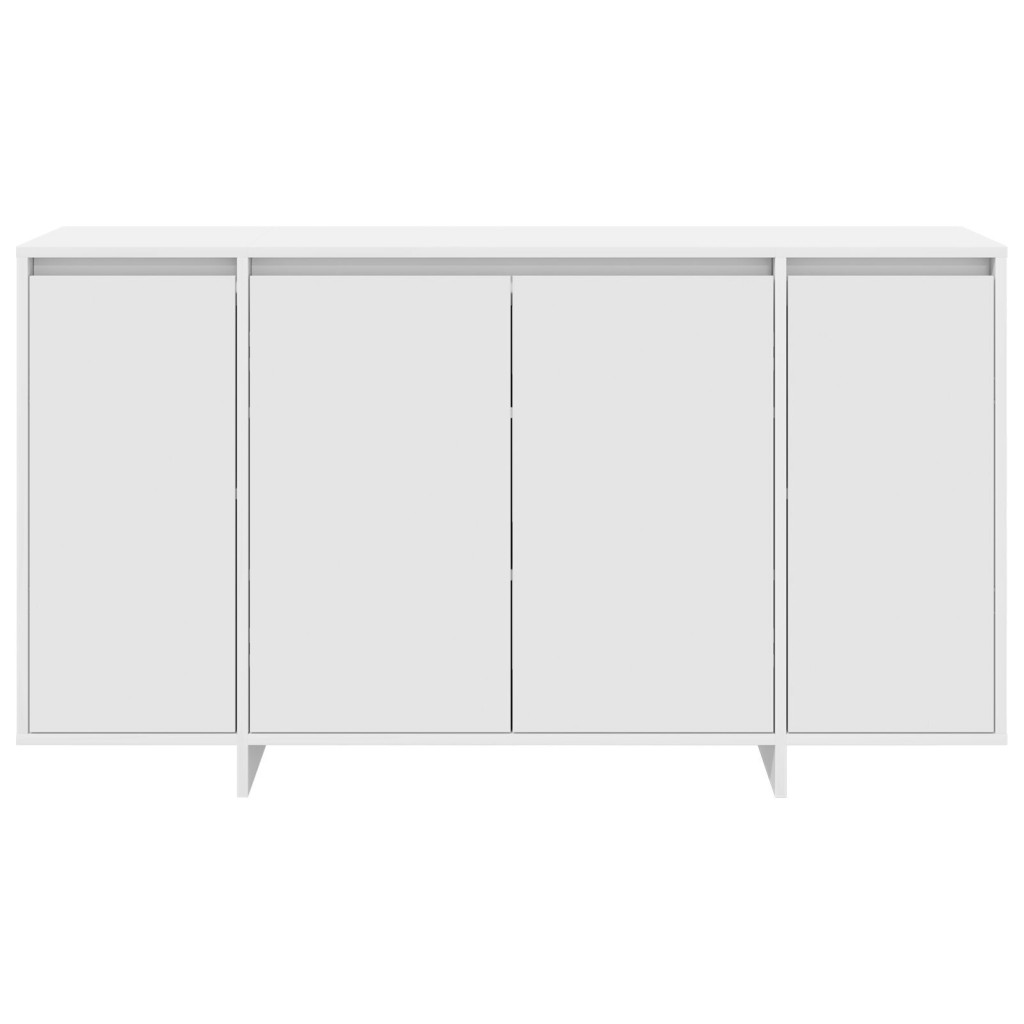 Fehér Oldalszekrény Fehér Fa 135 x 41 x 75 cm Fehér Oldalszekrény Fehér Oldalszekrény Fehér Fa 135 x 41 x 75 cm Fehér Oldalszekrény